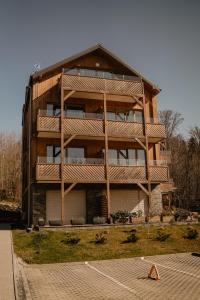 W Naturze - Apartament dla Aktywnych 15 z Balkonem i Widokiem na Góry, Szlaki, przy Stoku Dolina Szczęścia