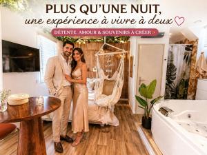 Suite jaccuzi privée Love-room-Méditerrannee