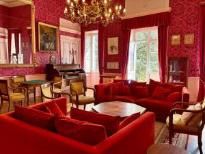 Château parc privé Gîte du Tilleul