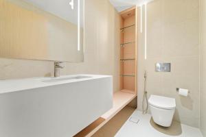 Modern 1BR in JVC with Pool Gym and Parking