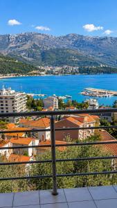 Panoramic Sea and City View Apartment with Terrace Budva