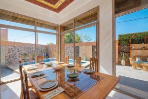 Luxury oasis piscine vue l atlas