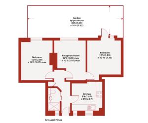 2 bedroom flat - 15 min walk to Big Ben