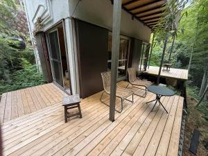 Bamboo forest House