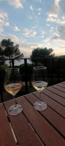 Appartement vue mer clim 4 personnes résidence boulouris Panorama