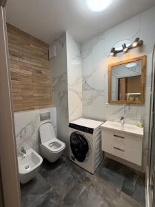 New cozy apartment in a gated complex in Wola
