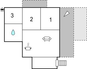 Awesome Apartment In Cesarica With Wifi