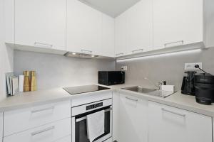 Sunny minimalist flat with balcony