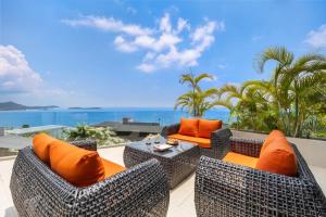 Stunning 4BR Ocean View Villa in Chaweng Noi - Maji