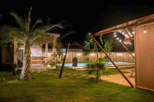 2 bedrooms luxury glamping tent