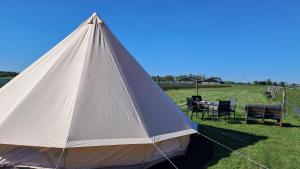 Bell-tent Luna met uitzicht