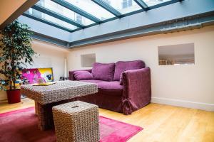 Stylish loft, premium location, 120sqm, 3 Br, AC