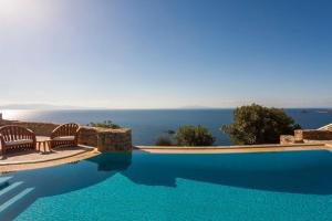 Excellent Mykonos Villa Villa Apollo 3 Bedrooms Stunning Sea Views Psarrou