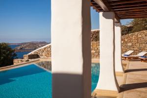 Excellent Mykonos Villa Villa Apollo 3 Bedrooms Stunning Sea Views Psarrou