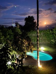 Green paradise with Etna view