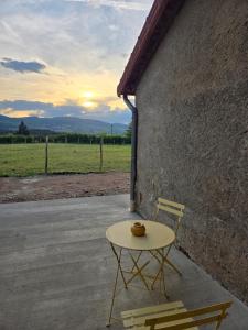La Bergerie indoor pool and magnificent views