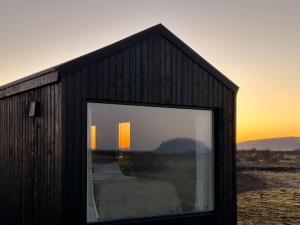 LAVA house by Ragnar Glamp Sauna and Volcano view