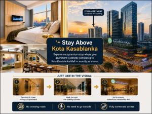 Solana By SanLiving - 2BR - Direct Access Mall Kota Kasablanka