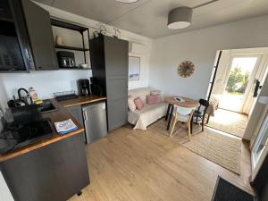 Baltic Lark Gąski domek 30m2, taras zadaszony 27m2 ogródek klimatyzacja