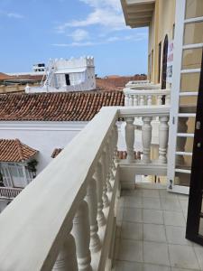 Colonial Studio with Balcony and Pool on Plaza Santo Domingo