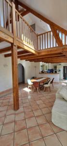 maison 8 personnes 4 chambres avec mezzanine et grand jardin