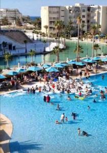 Magnifique S 1 à Palm Lake Resort Monastir avec 5 piscines à leau de mer