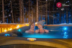 Le Petit Frontenac - Chalet haut de gamme avec spa à Shannon - Resort près de Québec