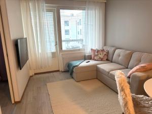 City apartment with sauna