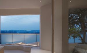 重慶 Independent Designer's Pure White Apartment シングルルーム ロビー