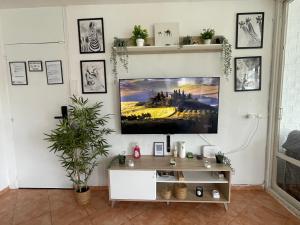 Piso delante de la playa La Pineda con 2 habitaciones