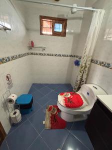Cabaña familiar con piscina y una gran vista