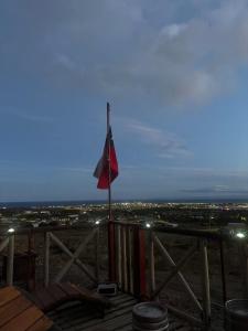 Cabaña con vista a Punta Arenas