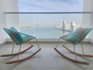 BOCAGRANDE CARTAGENA -Vista aL mar, bahía y ciudad antigua - 3 balcones