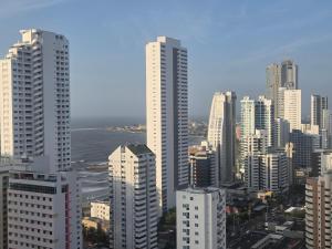 BOCAGRANDE CARTAGENA -Vista aL mar, bahía y ciudad antigua - 3 balcones