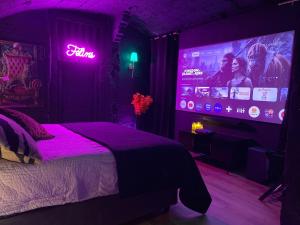 Private spa cinema free parking