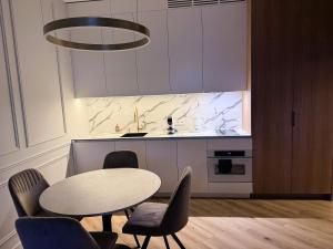 Charming Smiltyne Kurhaus apartment with a view to lagoon