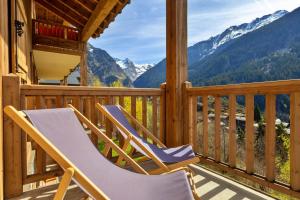 Ours - Vue montagne piscine et Spa