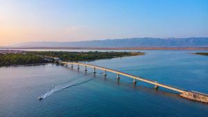 New apartment Vir, 200m from beach