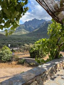 Le CAPU BIANCU-LOCATION AVEC VUE PROCHE DES GORGES DE L ASCO ENTRE MER ET MONTAGNE
