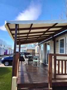 Mobile homes confortables en camping 4 étoiles