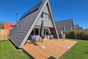 Zeltdachhaus mit Parkplatz vor der Haustür - W-LAN