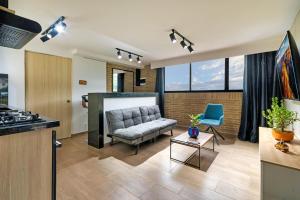 Apartamento vista y balcón