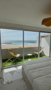 Appartement 4e étage Face à la mer Accès direct plage Parking
