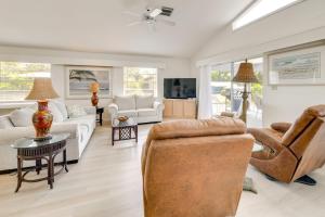 Canalfront Home w Private Dock - 5 Mi to Beaches!