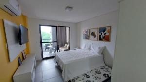Studio com rooftop completo em Porto de Galinhas