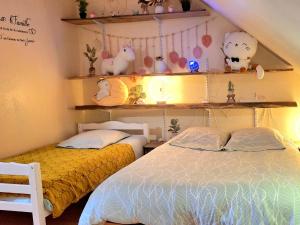 Studio cosy climatisé 5 pers avec jardin vue vignes et nature
