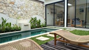 Modern 1BR Pool Villa-Walk to Beach-Central Legian
