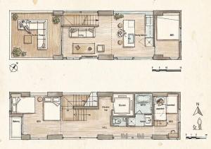 Rimba Shinjyuku Gyoen Penthouse 3BR 5Beds for 8 Guests