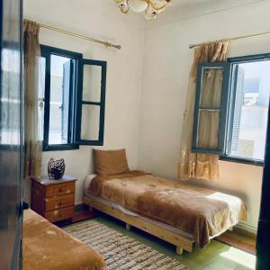 Traditional 2 bedroom apartment with a private terrace offering a 180 degree view of Tangiers signatures