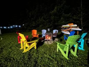 Chalet-Spa-lake access Lac-Superieur-close to Mont-Tremblant ski resort
